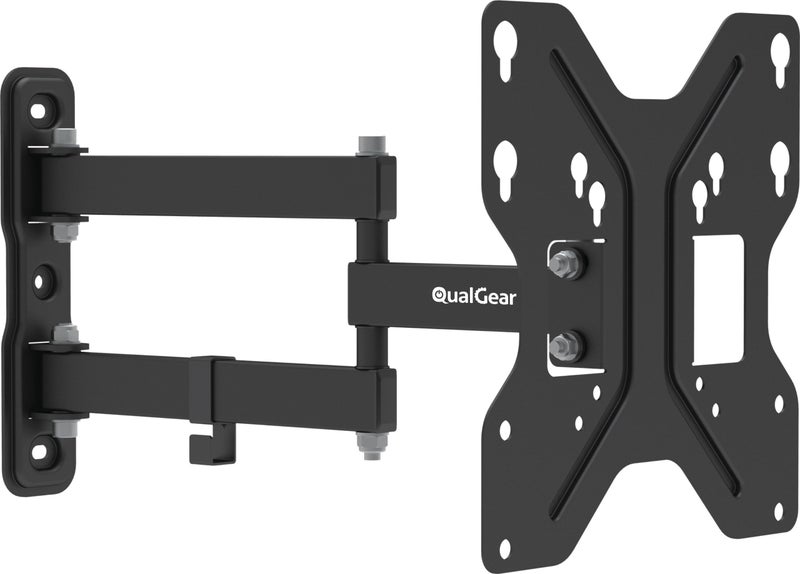 QualGear QG-TM-006-BLK 23-Inch to 42-Inch Universal Low Profile Tilting Wall Mount LED TVs, Black - Image 1